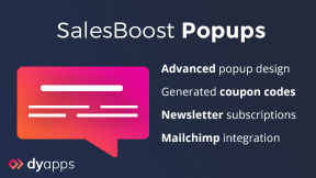 SalesBoost Popups - Newsletter, Coupons & More!